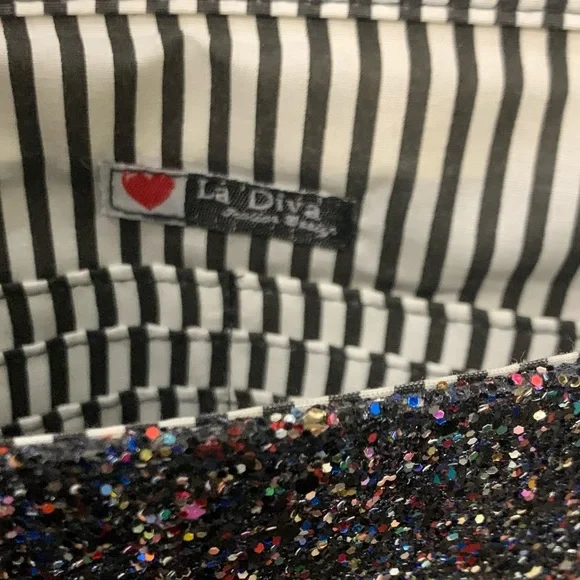 Vintage shimmer crossbody bag - Picture 4 of 11